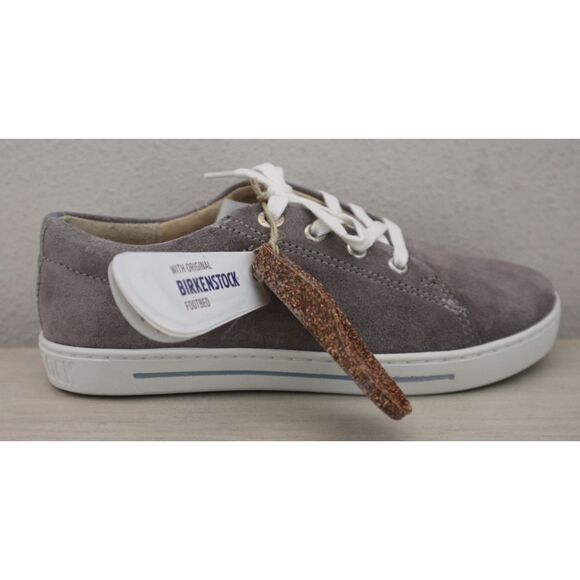 Birkenstock 0448391 Kids Sz EUR 32 US 1 Gray Suede Arran Sneakers Shoes - Picture 6 of 13